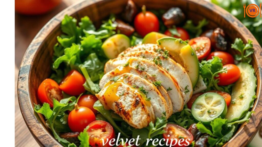 Flavorful Grilled Chicken Salad for a Balanced Lunch