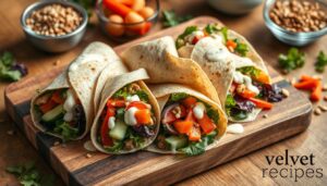 Customized Veggie Wraps