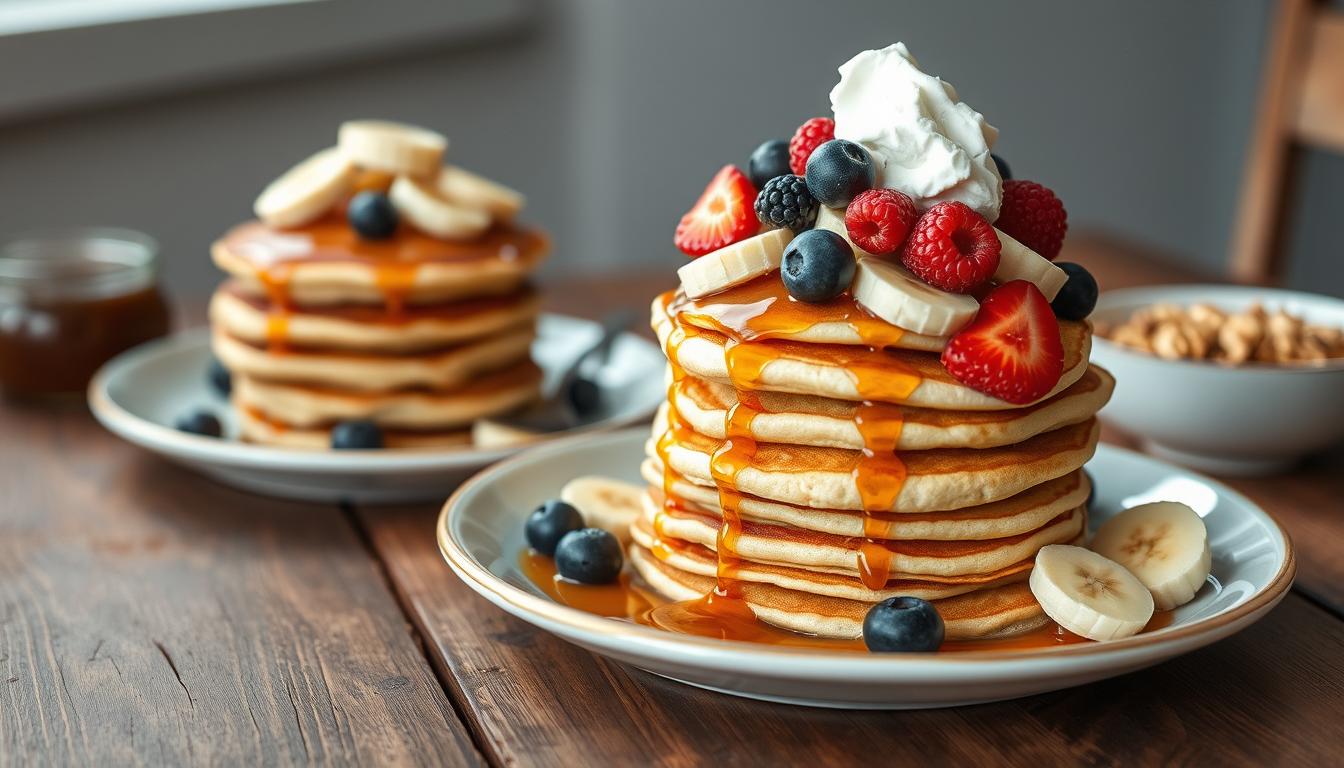 Delicious pancake toppings and vegan breakfast pairings