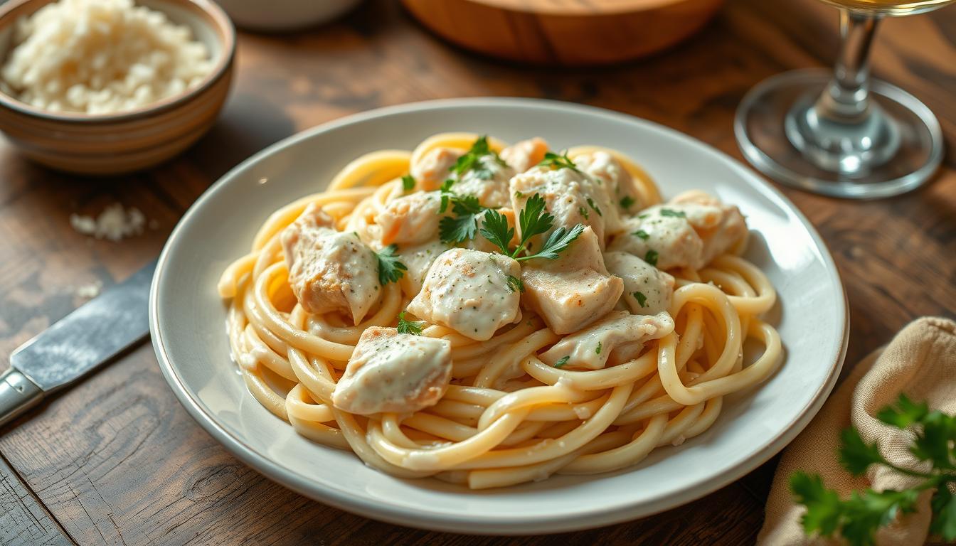 Easy Chicken Alfredo Recipe