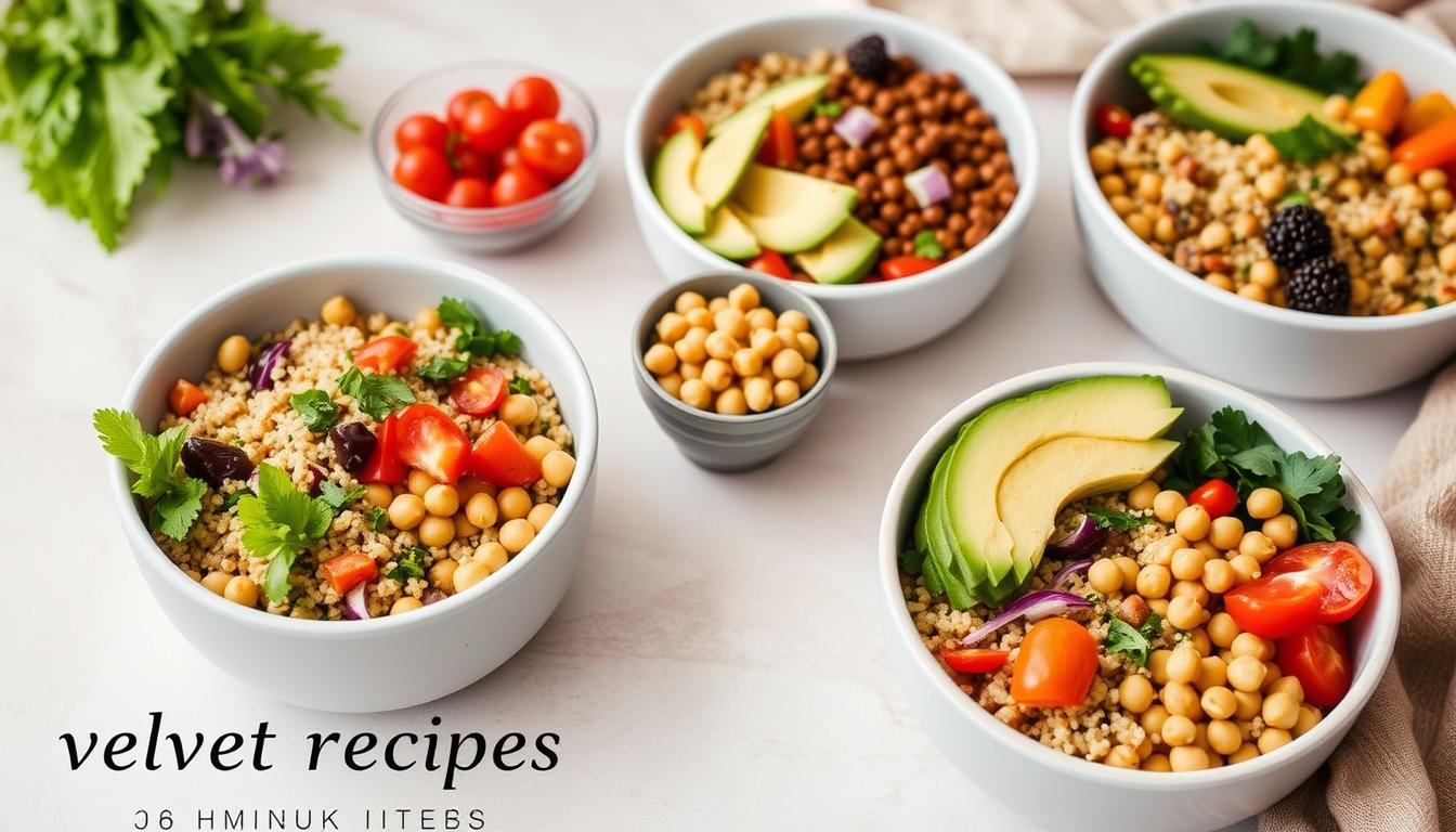 Quick and easy healthy lunch bowls